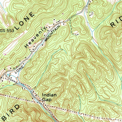 United States Geological Survey Norris, TN (1973, 24000-Scale) digital map