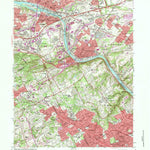 United States Geological Survey Norristown, PA (1966, 24000-Scale) digital map