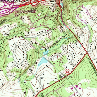 United States Geological Survey Norristown, PA (1966, 24000-Scale) digital map