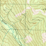 United States Geological Survey Norse Peak, WA (1988, 24000-Scale) digital map