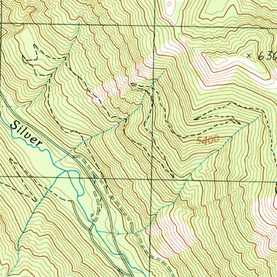 United States Geological Survey Norse Peak, WA (1988, 24000-Scale) digital map