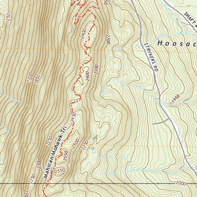 United States Geological Survey North Adams, MA (2021, 24000-Scale) digital map