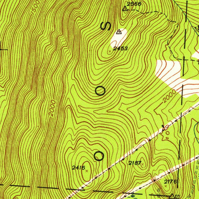 United States Geological Survey North Adams, MA-VT (1944, 24000-Scale) digital map