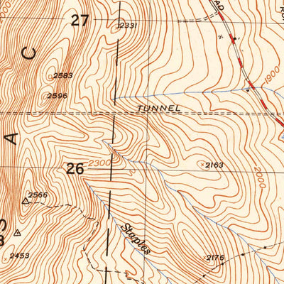 United States Geological Survey North Adams, MA-VT (1950, 25000-Scale) digital map