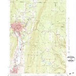 United States Geological Survey North Adams, MA-VT (1973, 24000-Scale) digital map
