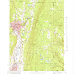 United States Geological Survey North Adams, MA-VT (1973, 25000-Scale) digital map