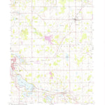 United States Geological Survey North Adams, MI (1959, 24000-Scale) digital map