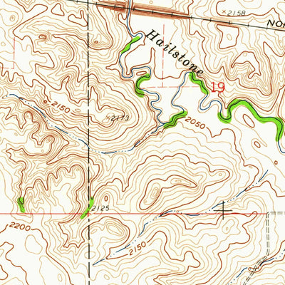 United States Geological Survey North Almont, ND (1960, 24000-Scale) digital map