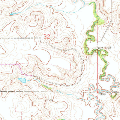 United States Geological Survey North Almont, ND (1980, 24000-Scale) digital map