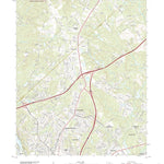 United States Geological Survey North Augusta, SC (2020, 24000-Scale) digital map