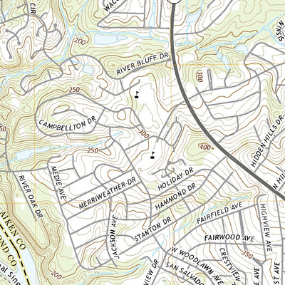 United States Geological Survey North Augusta, SC (2020, 24000-Scale) digital map