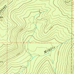 United States Geological Survey North Baldy, WA (1967, 24000-Scale) digital map