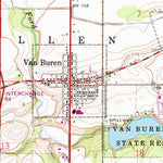United States Geological Survey North Baltimore, OH (1960, 24000-Scale) digital map