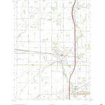 United States Geological Survey North Baltimore, OH (2023, 24000-Scale) digital map