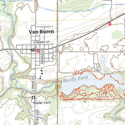 United States Geological Survey North Baltimore, OH (2023, 24000-Scale) digital map