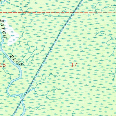 United States Geological Survey North Bend, LA (1966, 24000-Scale) digital map