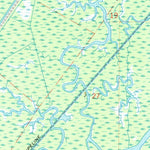 United States Geological Survey North Bend, LA (1966, 24000-Scale) digital map