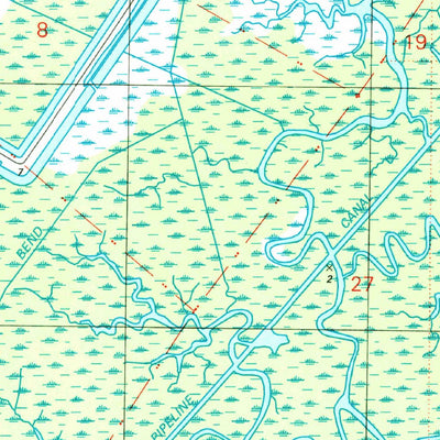 United States Geological Survey North Bend, LA (1994, 24000-Scale) digital map