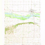 United States Geological Survey North Bend, NE (1968, 24000-Scale) digital map