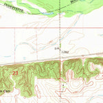 United States Geological Survey North Bend, NE (1968, 24000-Scale) digital map