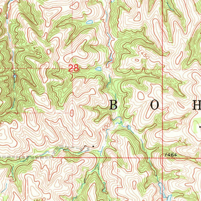 United States Geological Survey North Bend, NE (1968, 24000-Scale) digital map