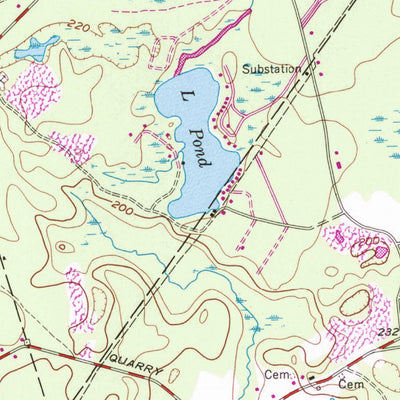 United States Geological Survey North Berwick, ME (1956, 24000-Scale) digital map