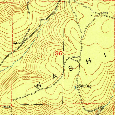 United States Geological Survey North Bloomfield, CA (1951, 24000-Scale) digital map