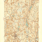 United States Geological Survey North Brookfield, MA (1946, 31680-Scale) digital map