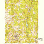 United States Geological Survey North Brookfield, MA (1952, 31680-Scale) digital map
