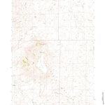 United States Geological Survey North Butte, WY (1953, 24000-Scale) digital map