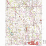United States Geological Survey North Canton, OH (1994, 24000-Scale) digital map