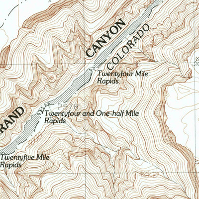 United States Geological Survey North Canyon Point, AZ (1985, 24000-Scale) digital map