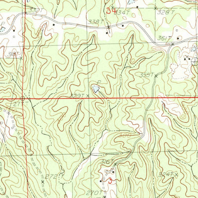 United States Geological Survey North Carrollton, MS (1983, 24000-Scale) digital map