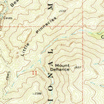 United States Geological Survey North Chalone Peak, CA (1969, 24000-Scale) digital map