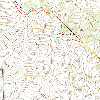 United States Geological Survey North Chalone Peak, CA (2021, 24000-Scale) digital map