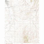 United States Geological Survey North Chapin Mountain, ID (1984, 24000-Scale) digital map