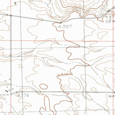 United States Geological Survey North Chapin Mountain, ID (1984, 24000-Scale) digital map