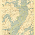 United States Geological Survey North Charleston, SC (1919, 21120-Scale) digital map
