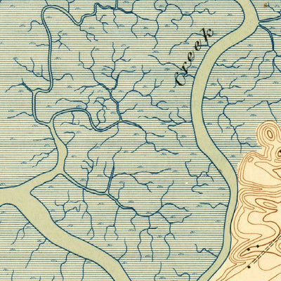 United States Geological Survey North Charleston, SC (1919, 21120-Scale) digital map