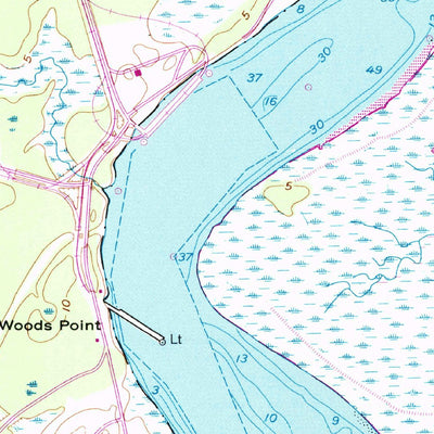 United States Geological Survey North Charleston, SC (1958, 24000-Scale) digital map