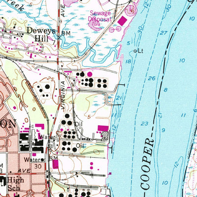 United States Geological Survey North Charleston, SC (1958, 24000-Scale) digital map