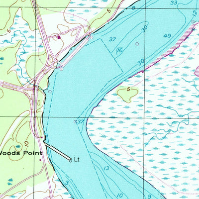 United States Geological Survey North Charleston, SC (1998, 24000-Scale) digital map
