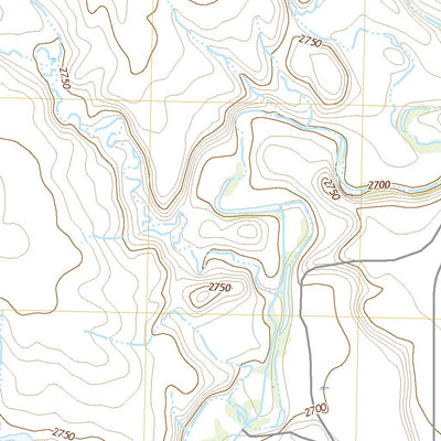United States Geological Survey North Chinook Reservoir NW, MT (2020, 24000-Scale) digital map