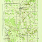 United States Geological Survey North Collins, NY (1944, 31680-Scale) digital map
