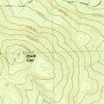 United States Geological Survey North Conway East, NH-ME (1987, 24000-Scale) digital map
