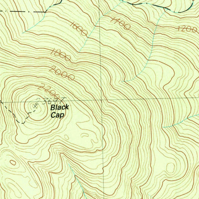 United States Geological Survey North Conway East, NH-ME (1987, 24000-Scale) digital map