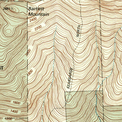 United States Geological Survey North Conway East, NH-ME (1995, 24000-Scale) digital map