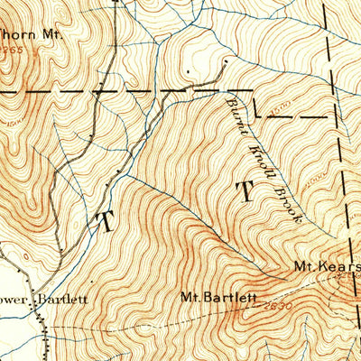 United States Geological Survey North Conway, NH-ME (1894, 62500-Scale) digital map