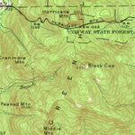 United States Geological Survey North Conway, NH-ME (1942, 62500-Scale) digital map