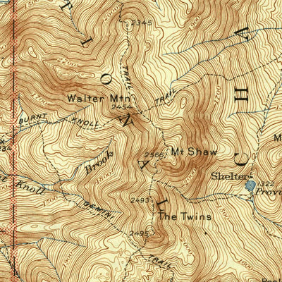United States Geological Survey North Conway, NH-ME (1945, 62500-Scale) digital map